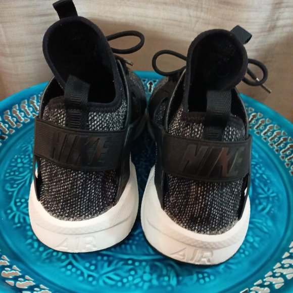 Men's Nike Air Huarache Run Ultra SE Black/White Sneakers Size 14 - Picture 3 of 7
